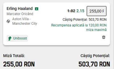 Cota 2 Unibet 26 octombrie