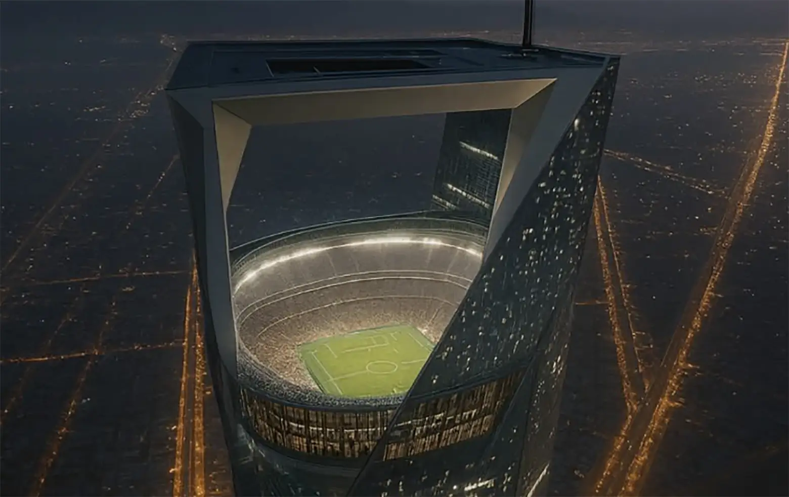 Imagini fake ale stadionului din Arabia Saudită pentru Cupa Mondială 2034 au devenit virale - cum va arăta în realitate?