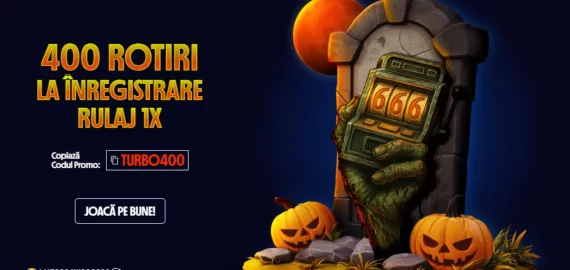 400 Rotiri Gratuite la Înregistrare cu Rulaj 1X