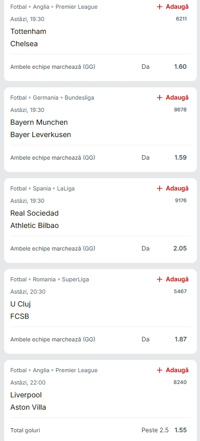 Biletul Zilei Superbet din 1 noiembrie 2025