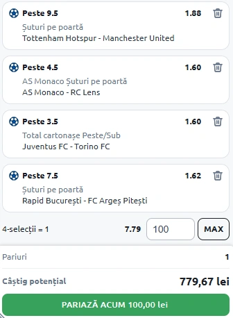 Biletul Zilei din Pariuri Speciale 08.11.2025