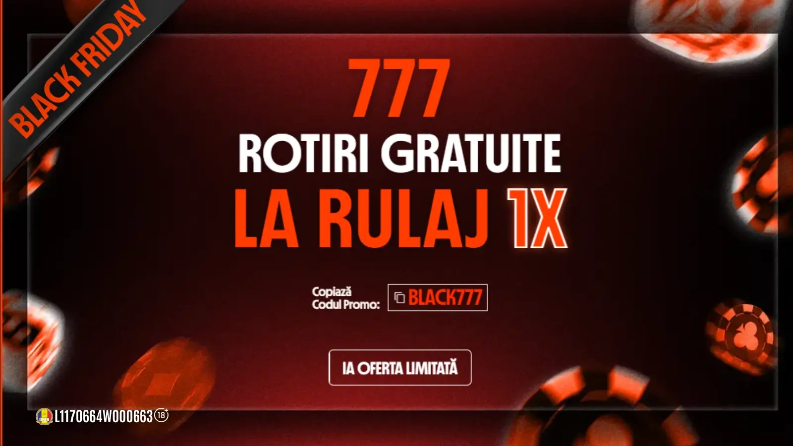 Black Friday la Betano 777 Rotiri Gratuite Fără Depunere cu Rulaj 1X