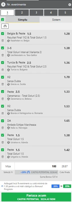 Bilet de weekend din fotbal 15.11.2025