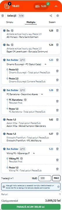 Bilet de weekend din fotbal 29 noiembrie 2025