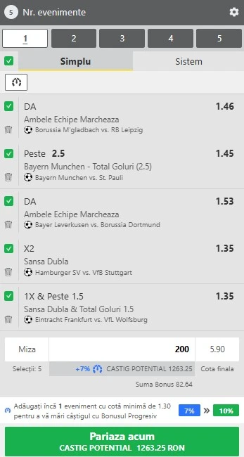 Biletul rundei a 12-a din Bundesliga 28 noiembrie 2025