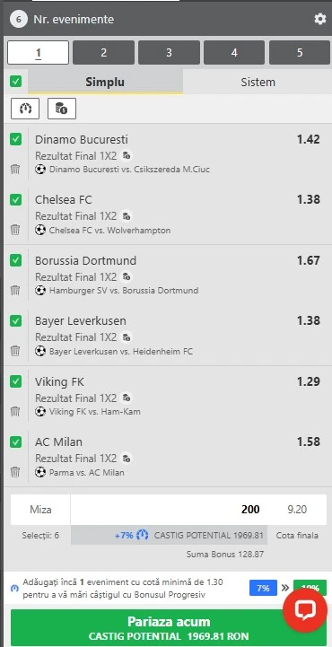 Biletul zilei azi din fotbal 8 noiembrie 2025