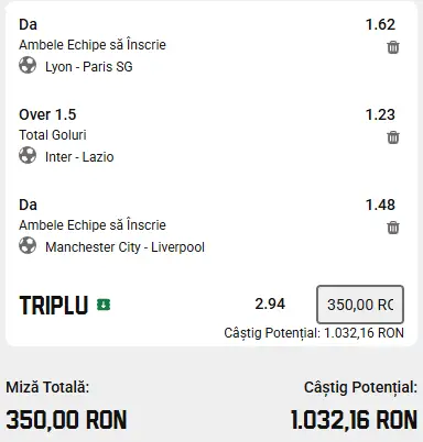 Biletul Zilei Cota 3 generat de IA