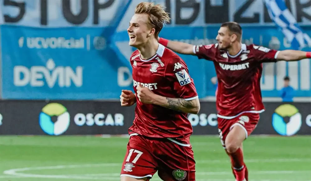 Cine transmite CFR Cluj - Rapid la TV pe 23.11, ora 20:30, în etapa a 17-a a Superligii?