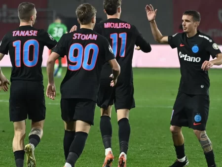 Cine transmite Steaua Roșie – FCSB la TV, de la ora 22:00, în runda a 5-a din Europa League?