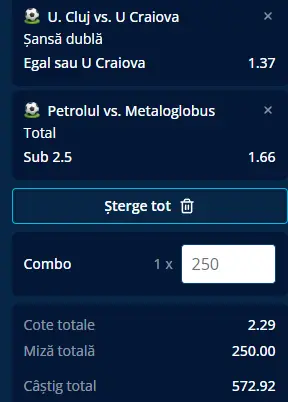 Cota 2 din fotbal 1 decembrie