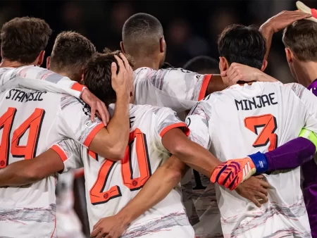 Cota 2 din fotbal 26 noiembrie – Super Cotă specială în Arsenal – Bayern