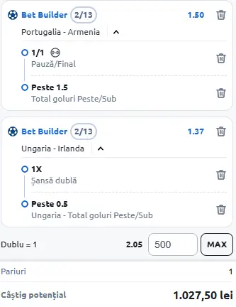 Cota 2 din preliminarii 16 noiembrie