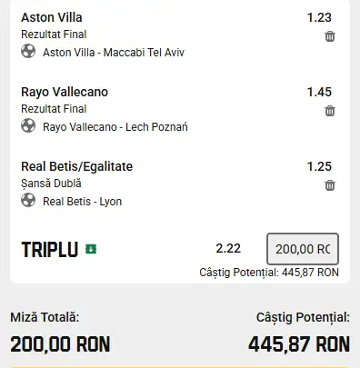 Cota 2 Unibet 6 noiembrie