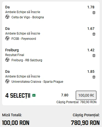 Biletul Zilei Unibet din 11 decembrie 2025