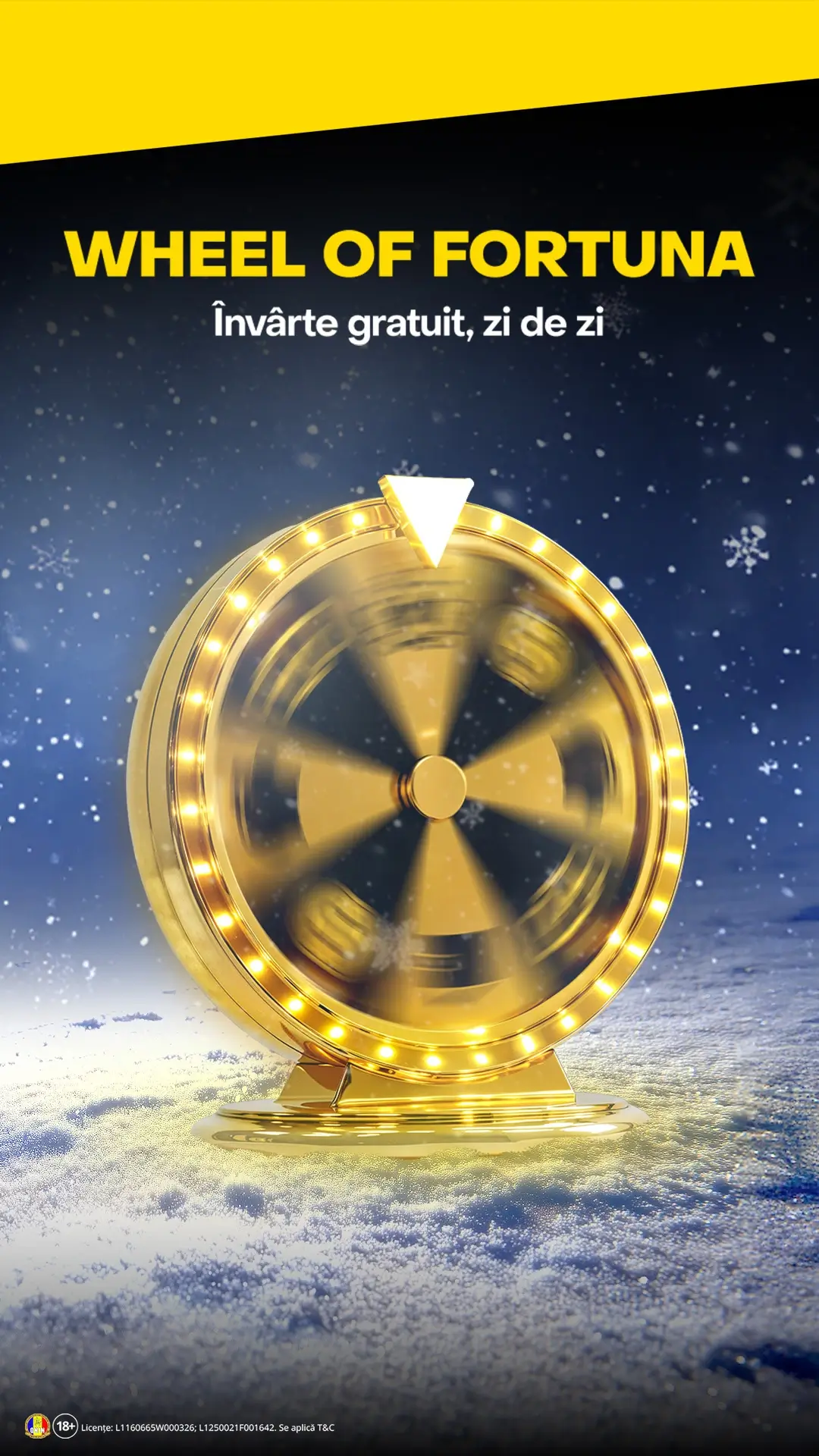 Ce Termeni și Condiții are oferta Wheel of Fortuna