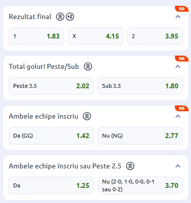 Cote pariuri Barcelona vs Atletico Madrid la Betano