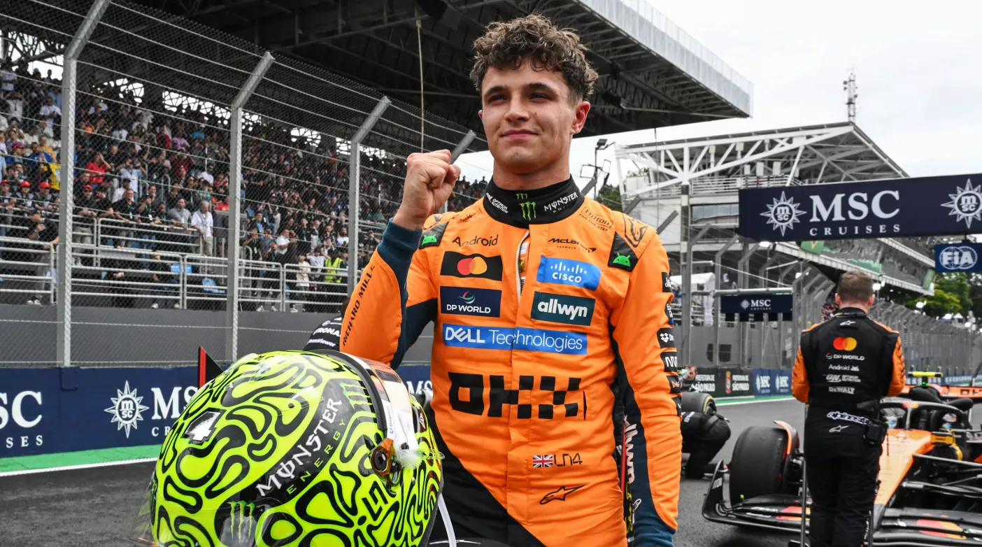 Lando Norris Abu Dhabi 2025