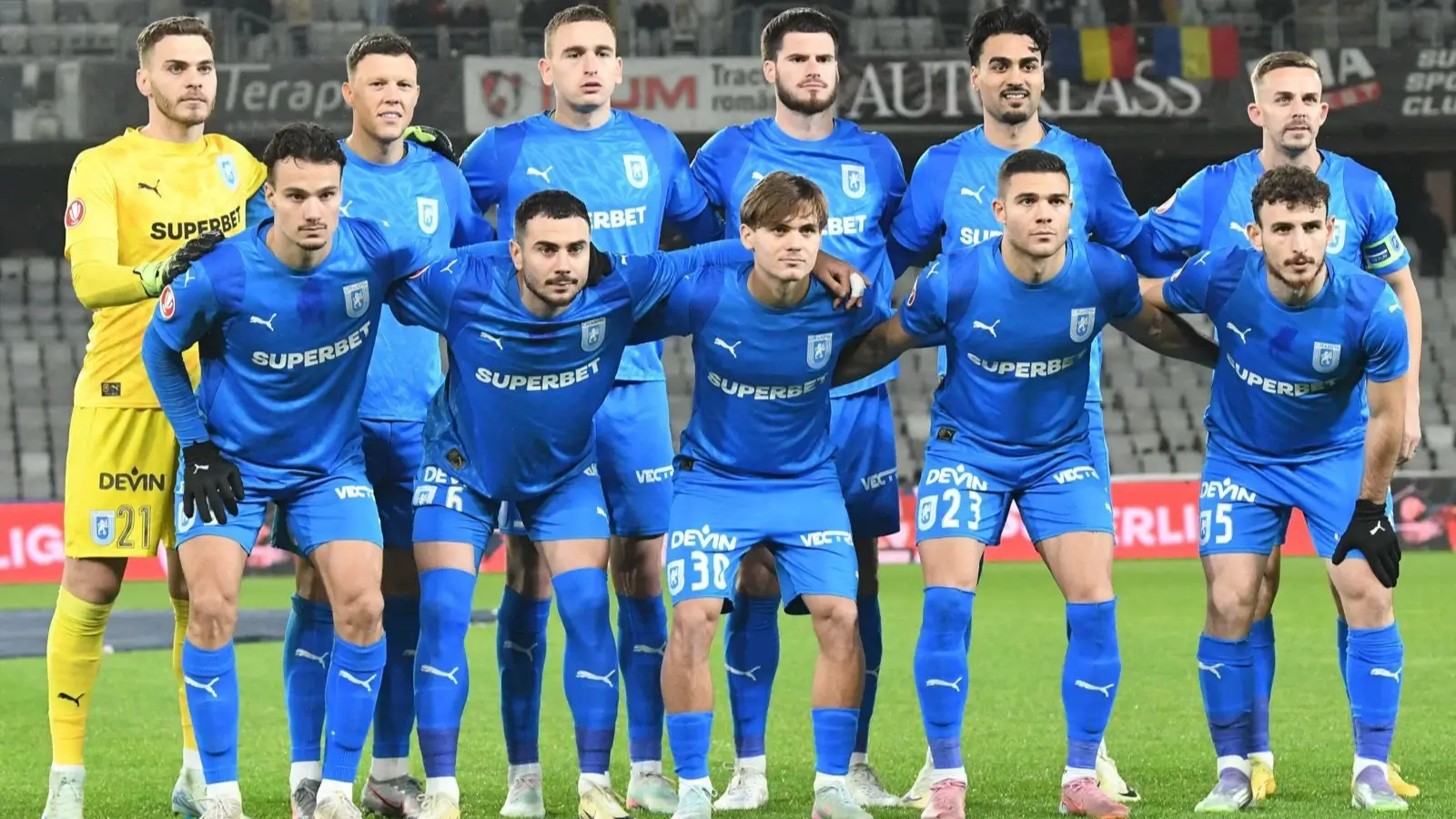 U Cluj - Universitatea Craiova Remiză ștearsă