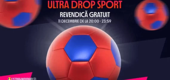 Ultra Drop Sport la Betano – Ia 20 LEI Pariu Gratuit doar azi, 11 decembrie 2025