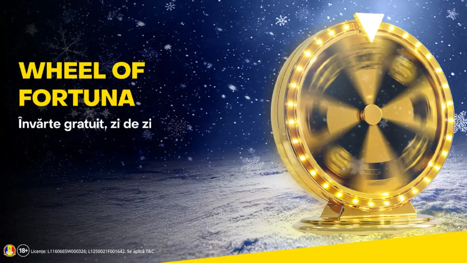 Wheel of Fortuna – Învârte Roata Gratuit în fiecare zi și obții un premiu garantat!