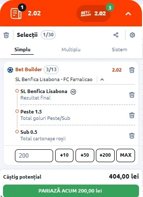 Benfica vs Famalicao