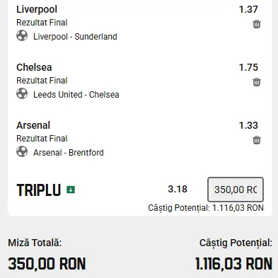 Biletul Zilei Premier League cu AI 03.12