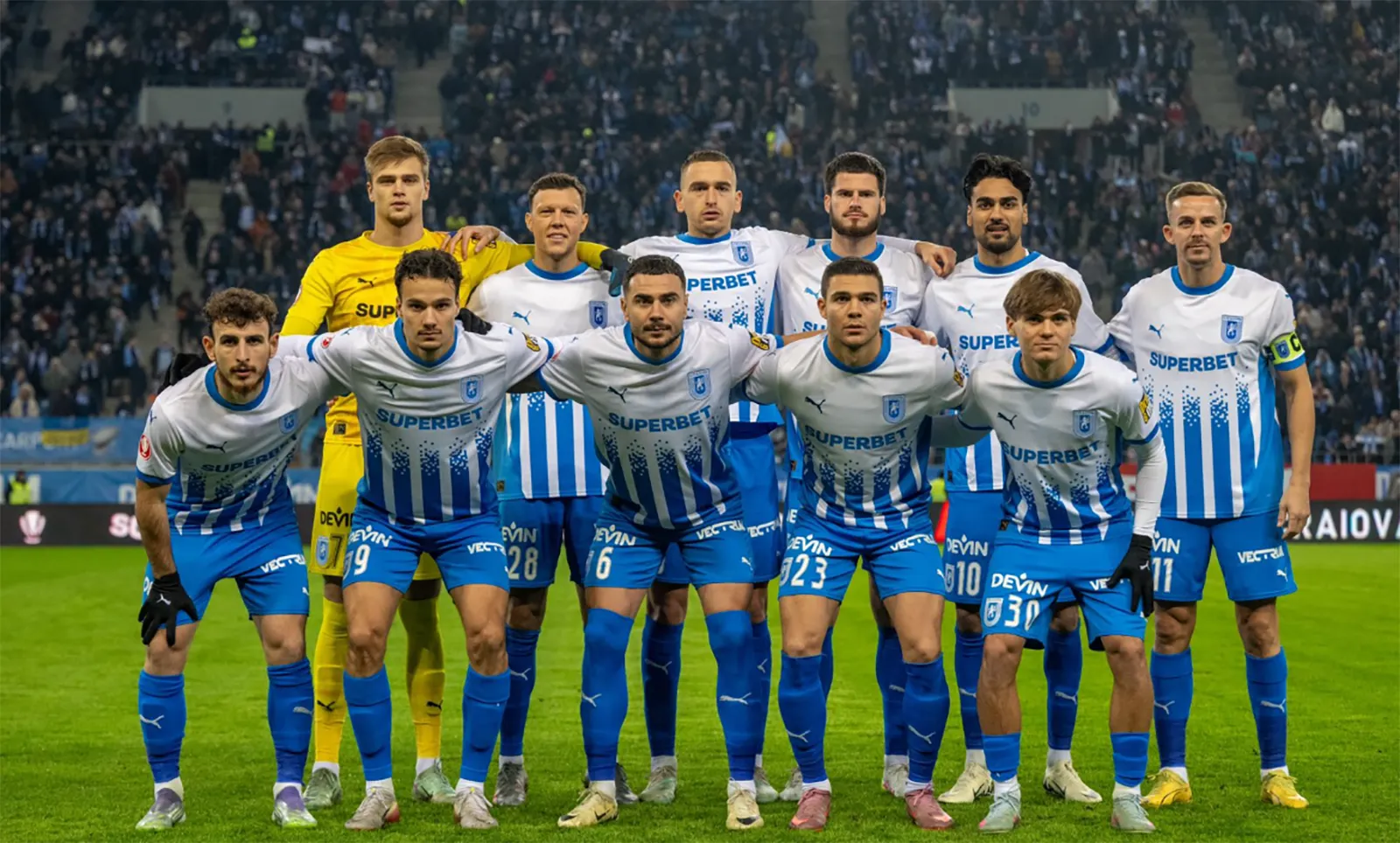 Cine transmite Universitatea Craiova - Sparta Praga la TV pe 11.12, ora 19:45, în Conference League?