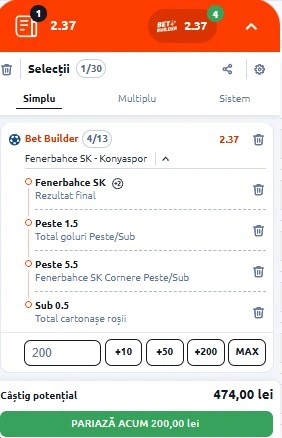 Fenerbahce - Konyaspor