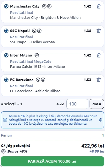 Biletul Zilei Betano din 7 ianuarie 2026