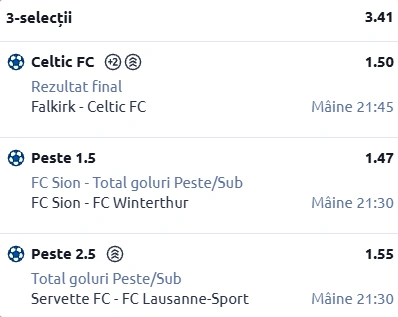 Biletul zilei fotbal 14 Ianuarie 2026