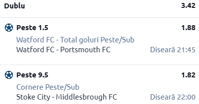 Biletul zilei fotbal 21 Ianuarie 2026