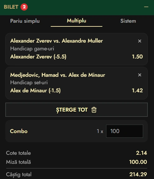 Cota 2 Australian Open 21 ianuarie 2026 la Don