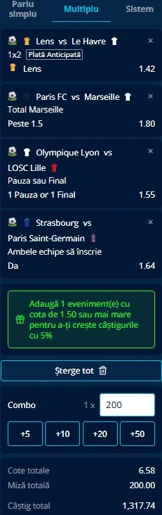 Biletul etapei a 20-a din Ligue 1 - 30.01.2026