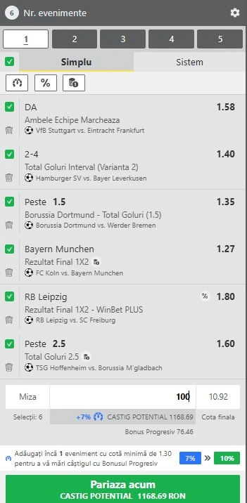 Biletul rundei a 17-a din Bundesliga 13.01.2026