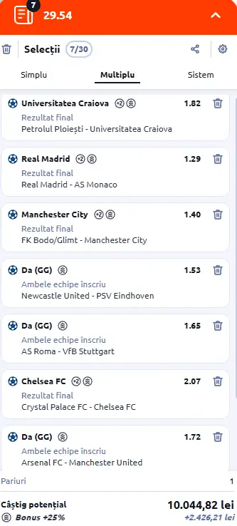 Biletul Săptămânii recomandat de AI