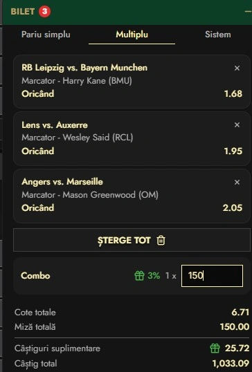 Biletul zilei azi din fotbal 17 ianuarie 2026