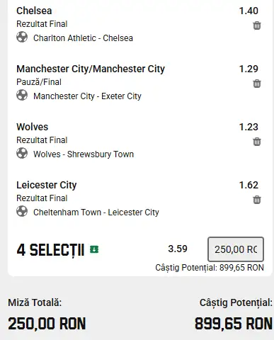 Biletul Zilei cu IA din FA Cup 10.01