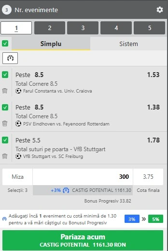 Biletul zilei din Pariuri Speciale 01.02.2026