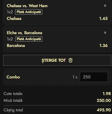 Cota 2 din fotbal 31.01