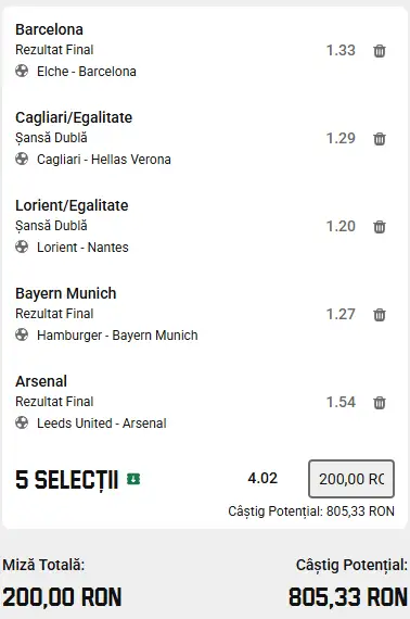 Inteligența Artificială propune Biletul Zilei 31.01