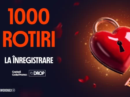1000 Rotiri Gratuite de Dragobete la Betano în 2026
