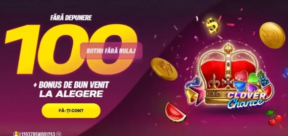 Activează 100 Rotiri Gratuite fără depunere și fără rulaj la Napoleon Casino