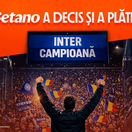 Betano a plătit toate pariurile pe Inter campioană!