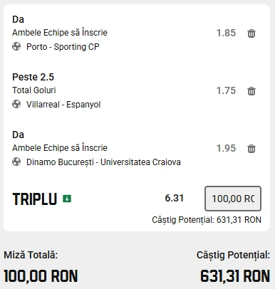 Biletul Zilei Unibet din 9 februarie 2026