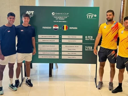 Biletul zilei ATP Davis Cup 06.02.2026 – România întâlnește la Asuncion reprezentativa Paraguay