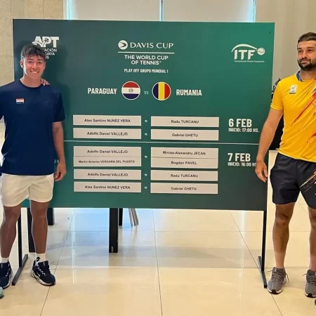 Biletul zilei ATP Davis Cup 06.02.2026 – România întâlnește la Asuncion reprezentativa Paraguay