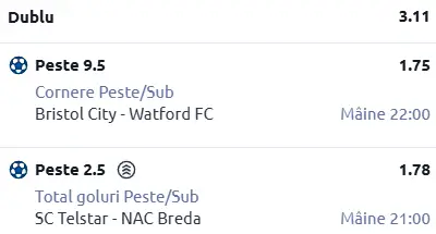 Biletul zilei Fotbal 27 Februarie 2026