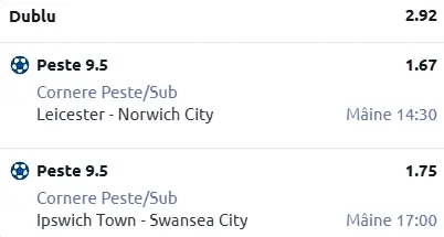 Biletul zilei fotbal 28 Februarie 2026