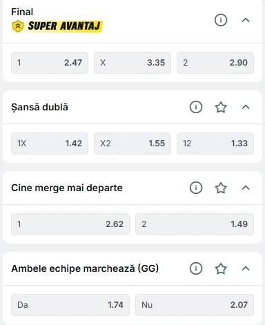 Cote pariuri PAOK vs Celta Vigo la Superbet