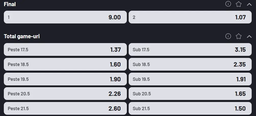 Cote pariuri la Maxbet - Patrick Kypson vs Alex De Minaur, australianul mare favorit în primul tur de la ATP Acapulco